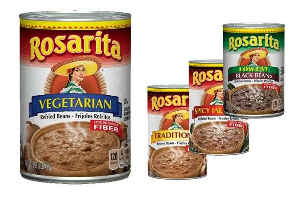 Are Rosarita Refried Beans Gluten Free & Vegan Organic Pinto, Authentic, Black, and Chunky Style