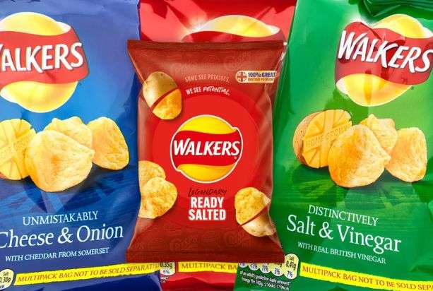 Are Walkers Crisps Chicken, Prawn cocktail, Roast Chicken, Salt and Vinegar, Cheese and Onion, Quavers, and Max Paprika Vegan?