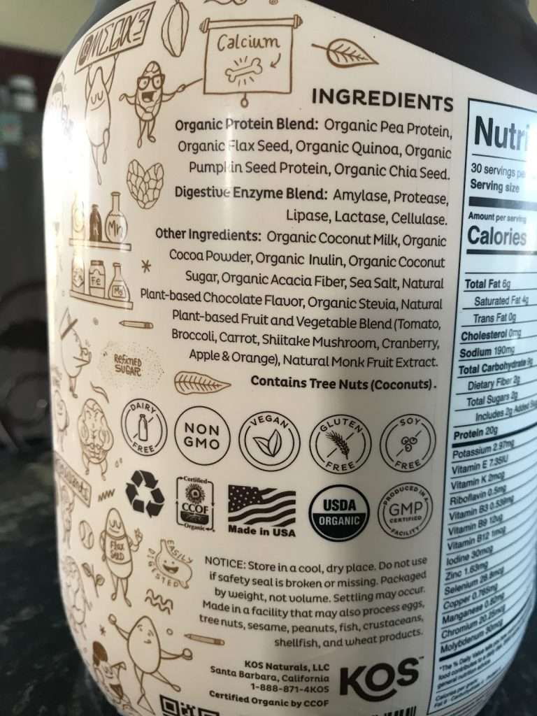 kos plant protein ingredients
