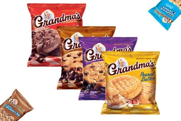 Are Grandma's Cookies Vegan? Grandmas Chocolate Chip, Brownie, Peanut Butter, Vanilla, and Oatmeal