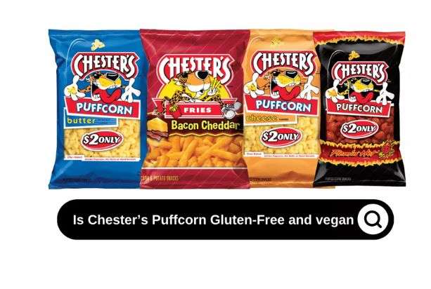 Is Chesters Puffcorn Gluten Free Vegan Halal Cheetos Puffcorn Flamin Hot Cheese Puffs