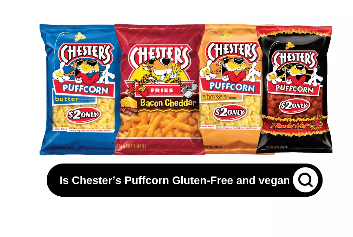 Is Chester’s Puffcorn vegan and Gluten-Free