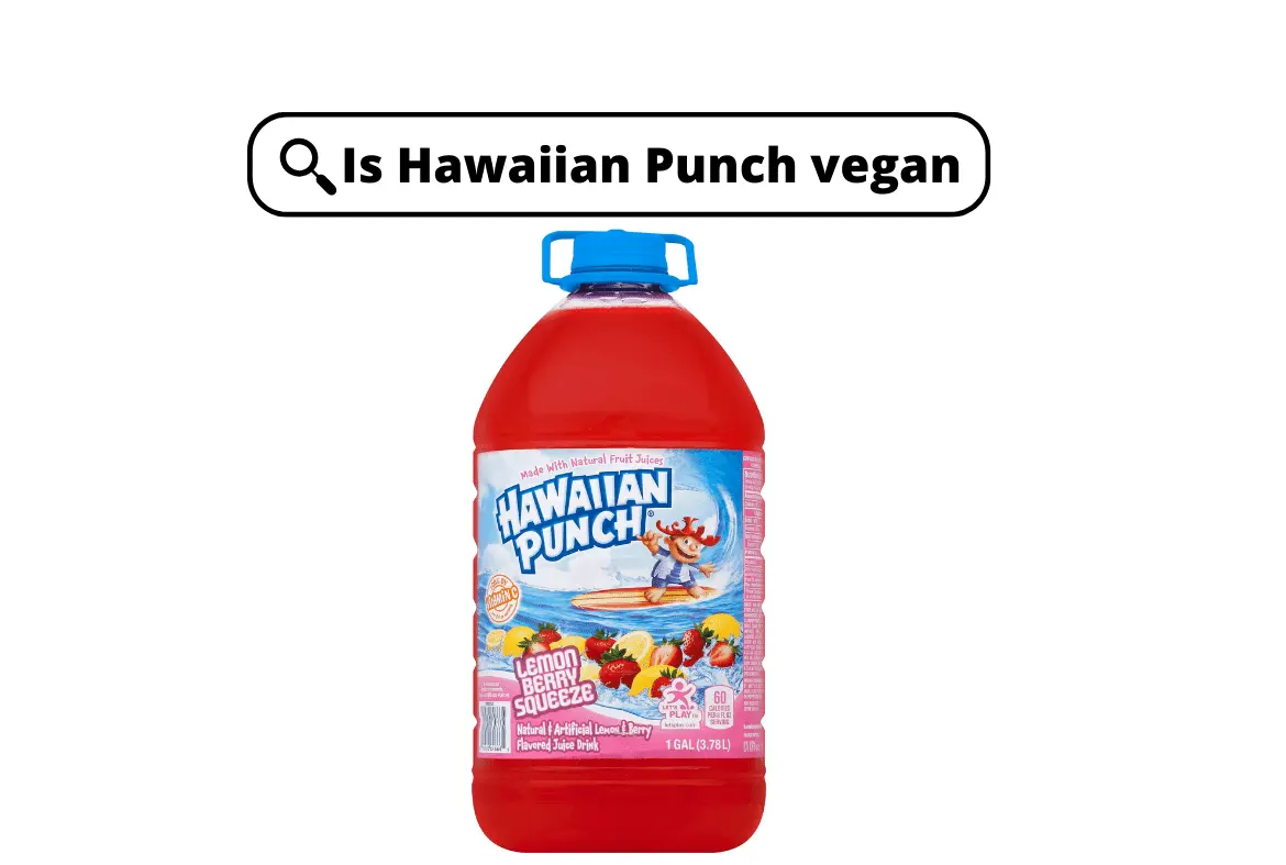 Is Hawaiian Punch vegan