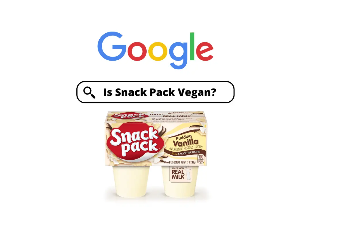 Is Snack Pack Vegan