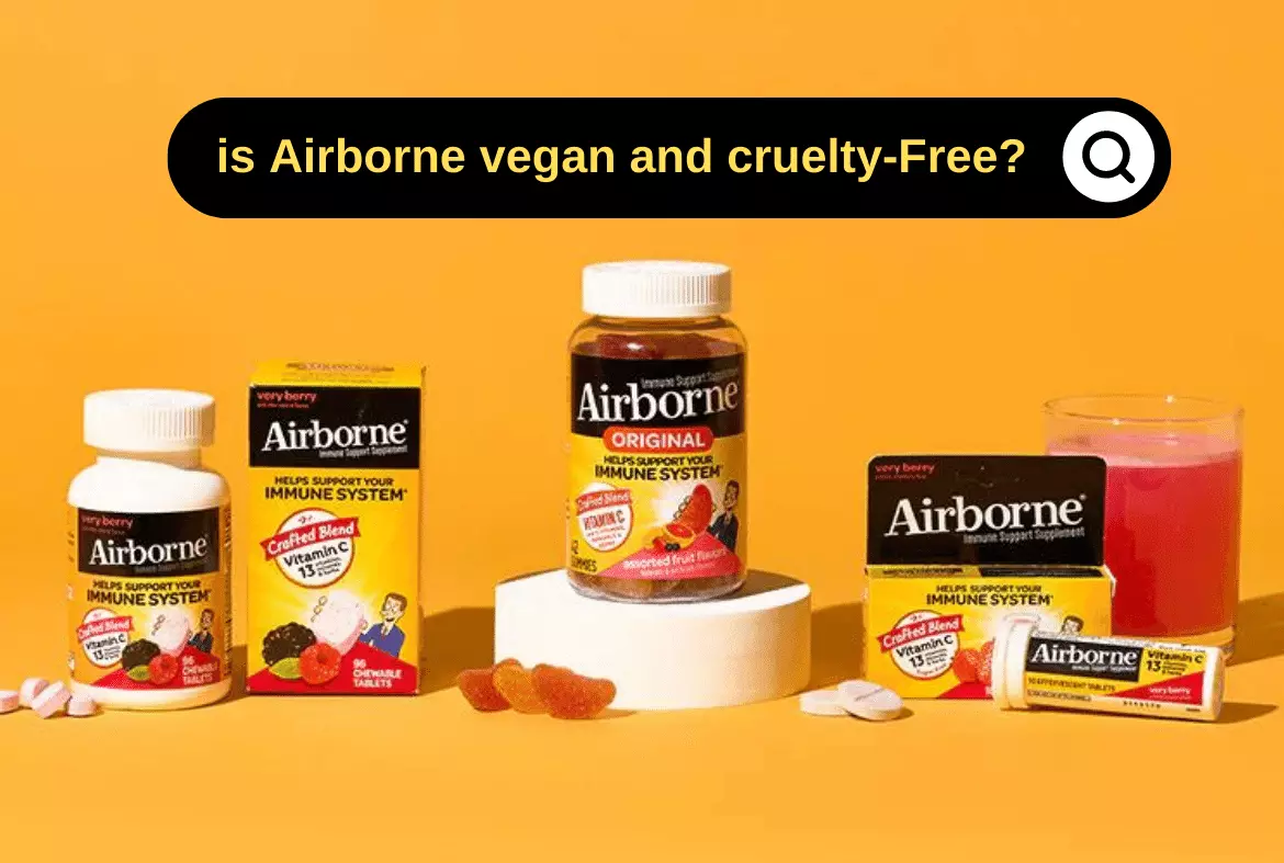 is Airborne vegan and cruelty-Free is Airborne vegetarian