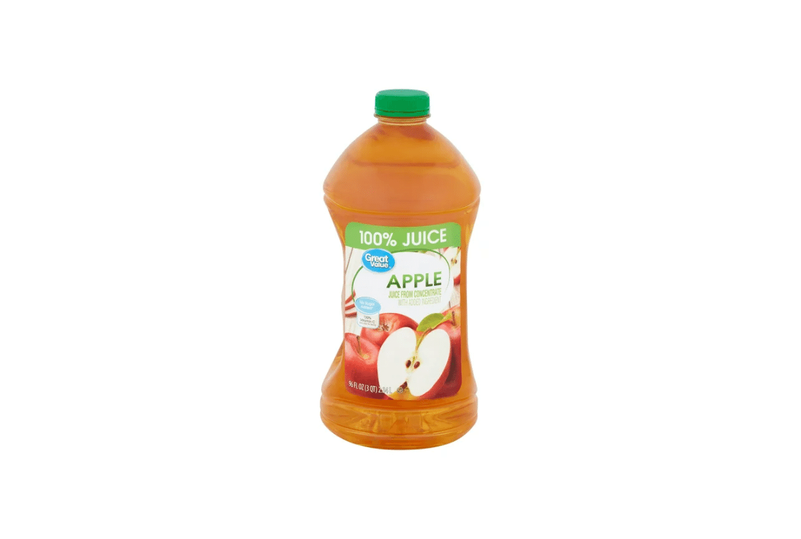 is great value apple juice vegan