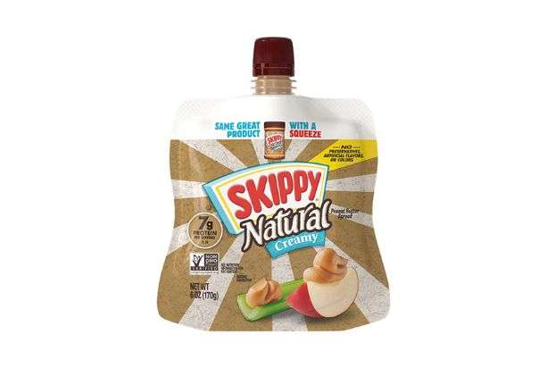 Is SKIPPY Natural Peanut Butter Spread Squeeze Vegan