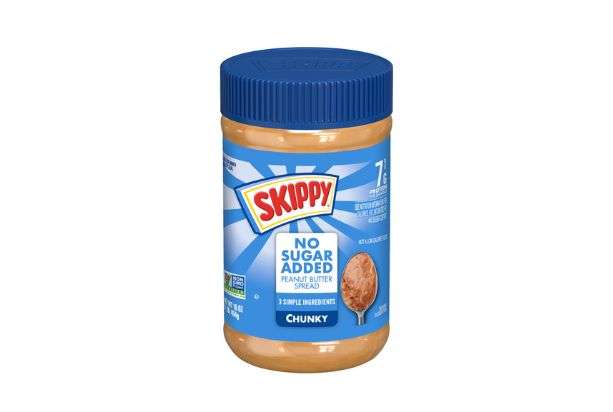 is SKIPPY Chunky Peanut Butter Spread No Sugar Added vegan