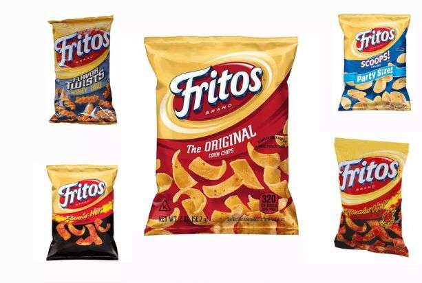 Are Fritos Vegan Halal Gluten Free Chili Cheese Corn Chips Honey BBQ Twists Flamin Hot Scoops Hoops