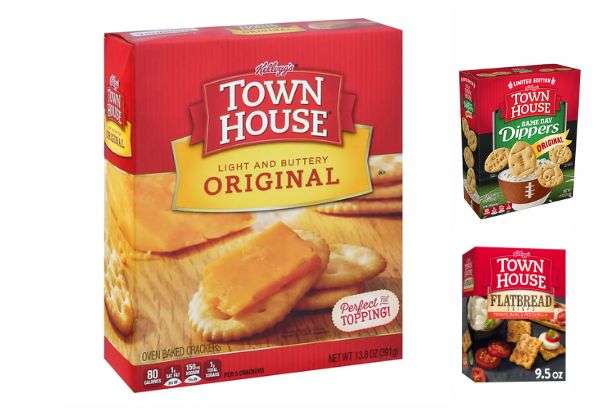 Are Town House Crackers Vegan and Gluten Free Original, Pita, Dippers, Flipsides, and Flatbread