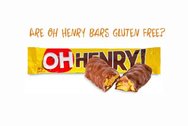 Are Oh Henry Bars Gluten Free
