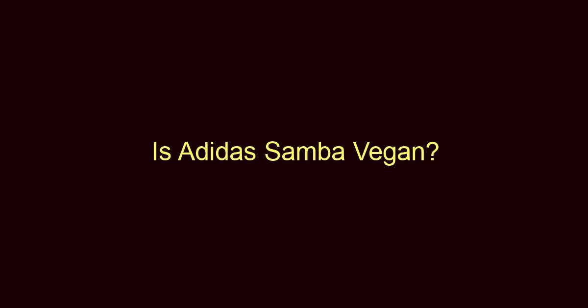 is adidas samba vegan 11400