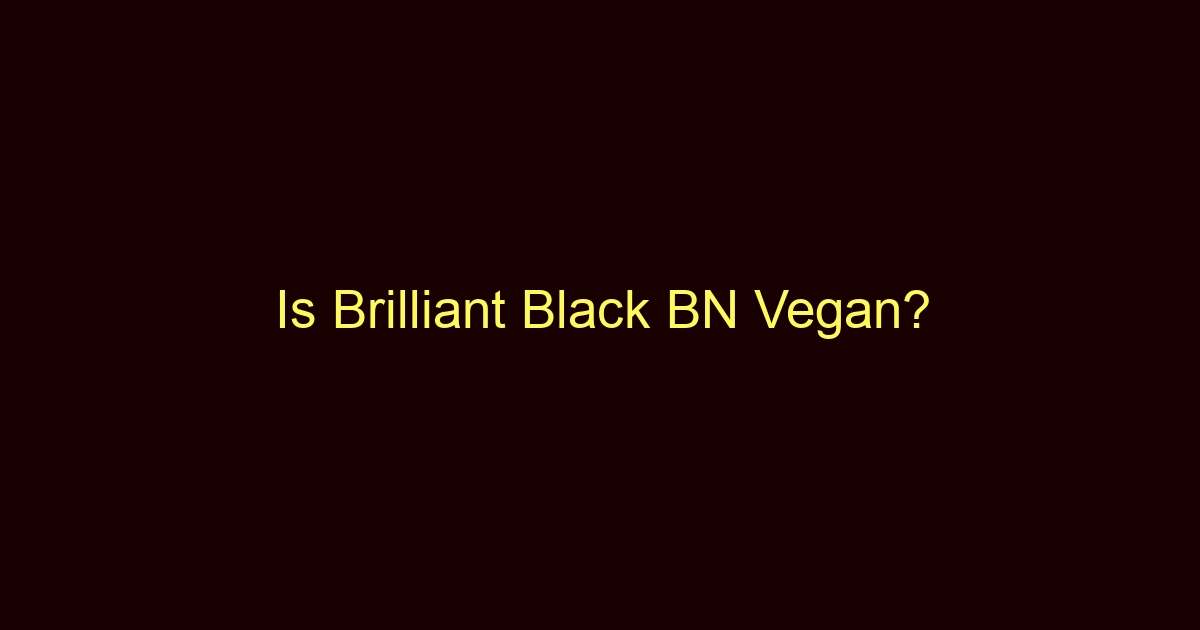 is brilliant black bn vegan 8913