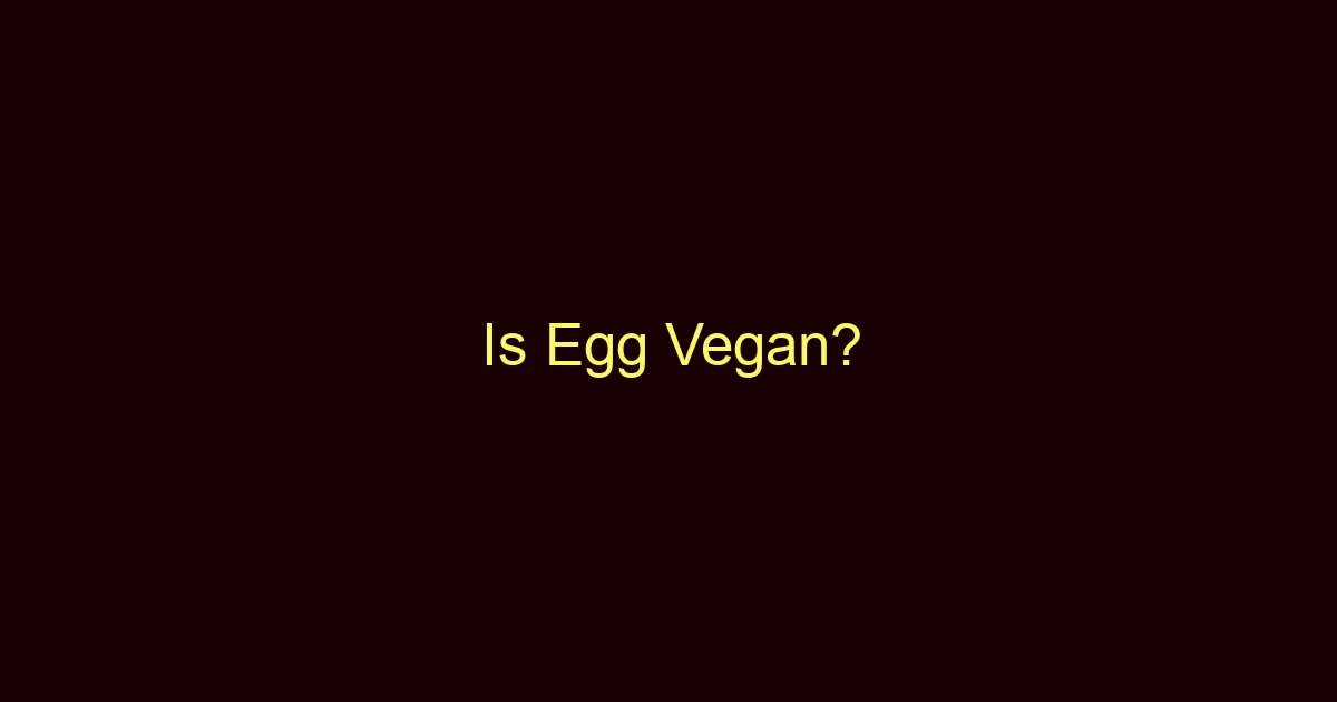 is egg vegan 9177