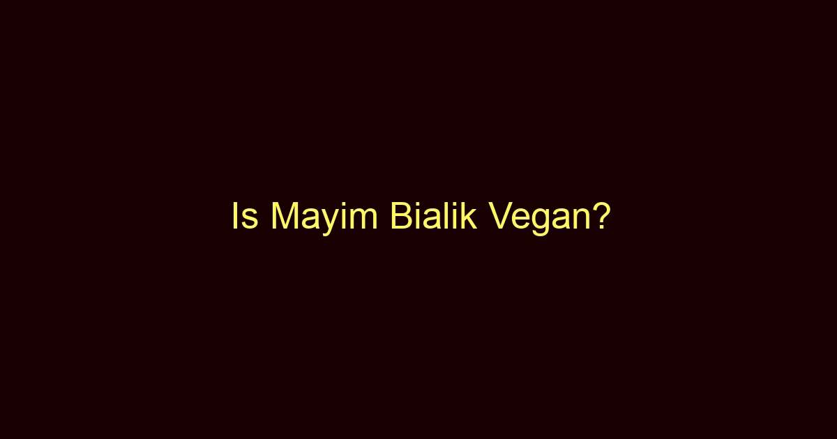 is mayim bialik vegan 10290