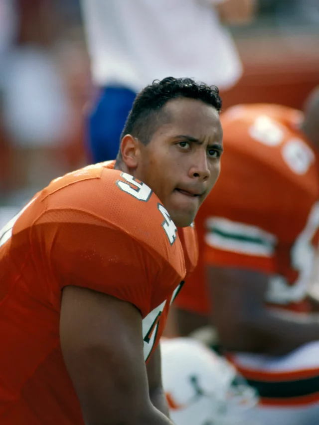 Did The Rock Play College Football?